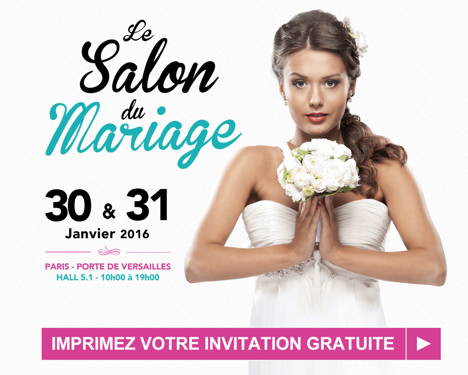 Salon du Mariage 30 & 31 Janvier 2016
