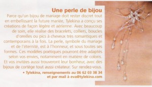 Mariée Magazine - Décembre 2008 - pages 2-3